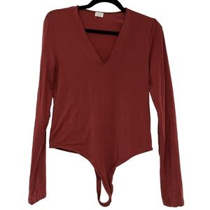 Wilfred Bodysuit Rust colour Size Large